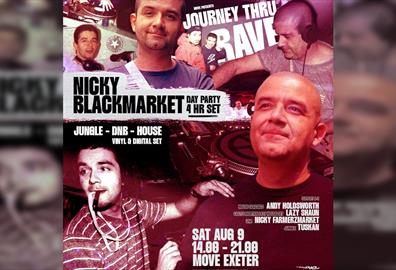 Nicky Blackmarket (4hr Set) - Day Party Journey Thru Rave