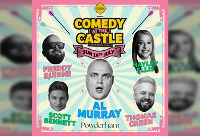 Comedy at the Castle: Sunday Night with Al Murray and more!
