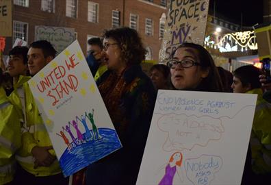 Reclaim the Night Exeter Walk 2024