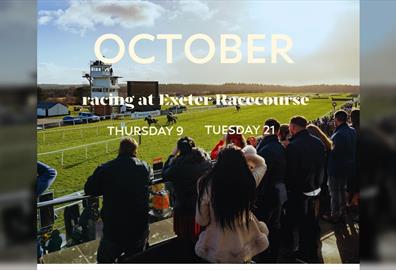 Shake up October because the jumps season returns to Exeter Racecourse on Thursday October 9!