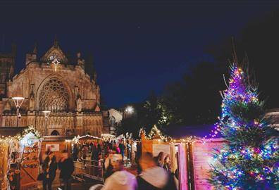 Exeter Canal Cruise & Cathedral Christmas Market