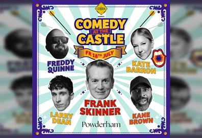 Cobra presents Comedy at the Castle with Frank Skinner