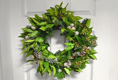 Christmas Wreath-Making with Prosecco