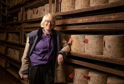 Cheese Making demonstration with Mary Quicke