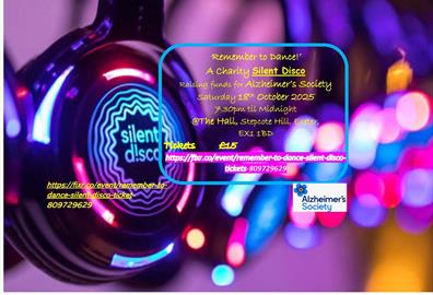 Remember to Dance Charity Silent Disco Fundraiser