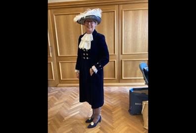 Caroline Harlow, High Sherriff of Devon