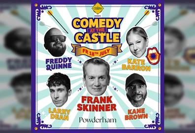 Cobra presents Comedy at the Castle with Frank Skinner and more!