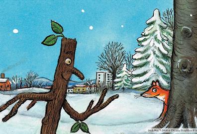 Stick Man Christmas Trail at Haldon Forest Park