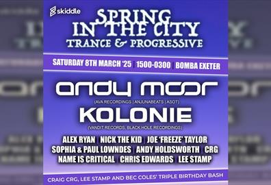 Spring In The City with Andy Moor & Kolonie