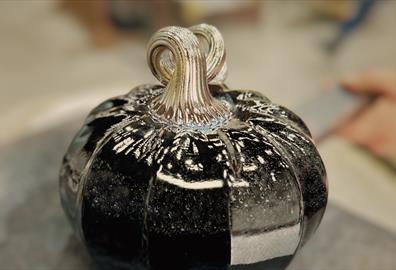 Halloween Glass Pumpkin Making Workshop