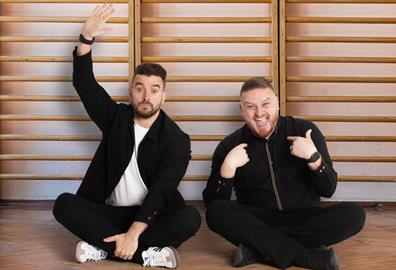 Two Mr P's in a Podcast Live