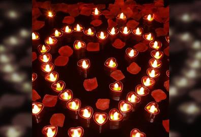 Valentine's Piano by Candlelight