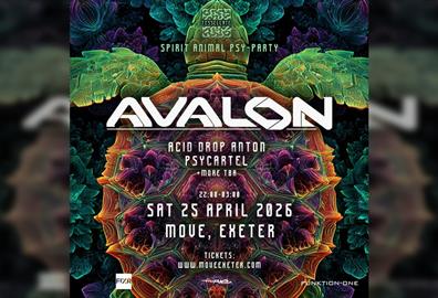 Tesselate Psy-Trance Presents: Avalon Move Exeter
