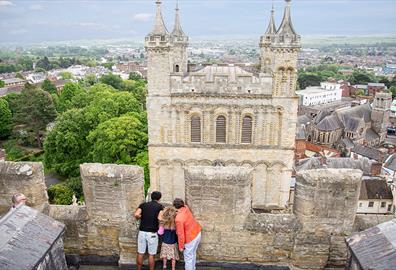 Exeter Cathedral roof top tour