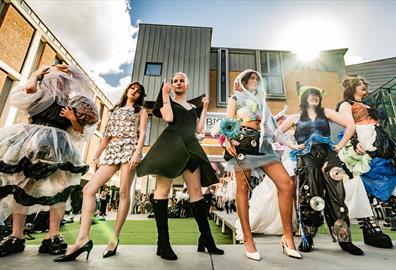 Exeter College Student Fashion Show in Princesshay