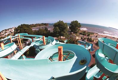 Splashdown Quaywest Fisheye View - Goodrington Sands