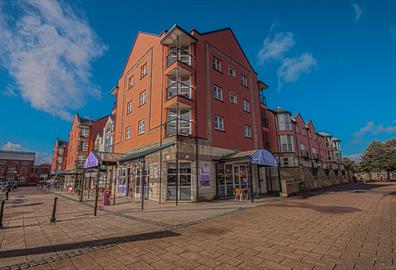 Venezia Exeter is located on Exeter's beautiful Quayside.