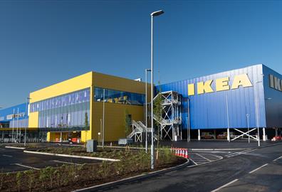 Exterior of Ikea