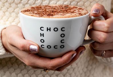 Hot chocolate at Chococo