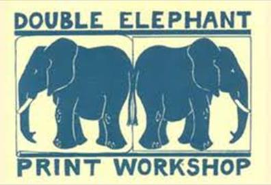 Double Elephant Print Workshop logo