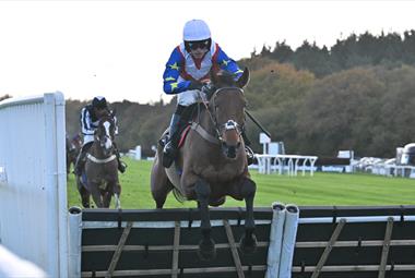 Racing at Exeter Racecourse