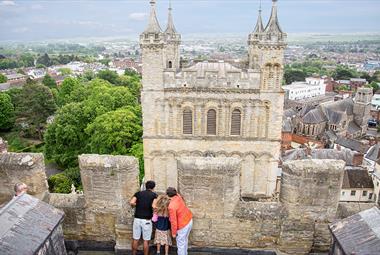 Exeter Cathedral roof top tour