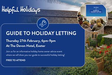 Guide to holiday letting event