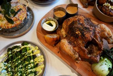 Feasting Sunday roast menu