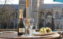 Champagne on Cathedral Green