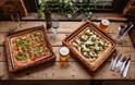Two pizzas at Old Firehouse