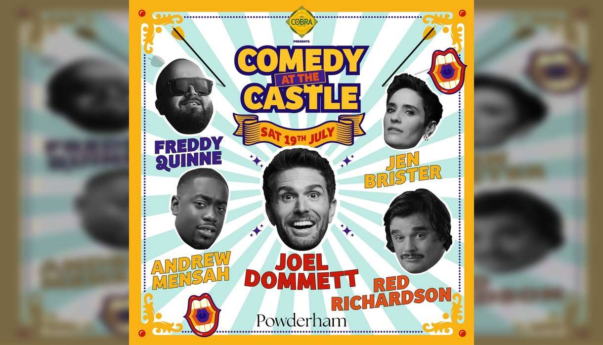 Cobra presents Comedy at the Castle with Joel Dommett, Jen Brister and more!