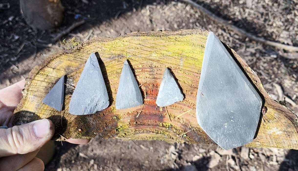 Arrow head necklace workshop