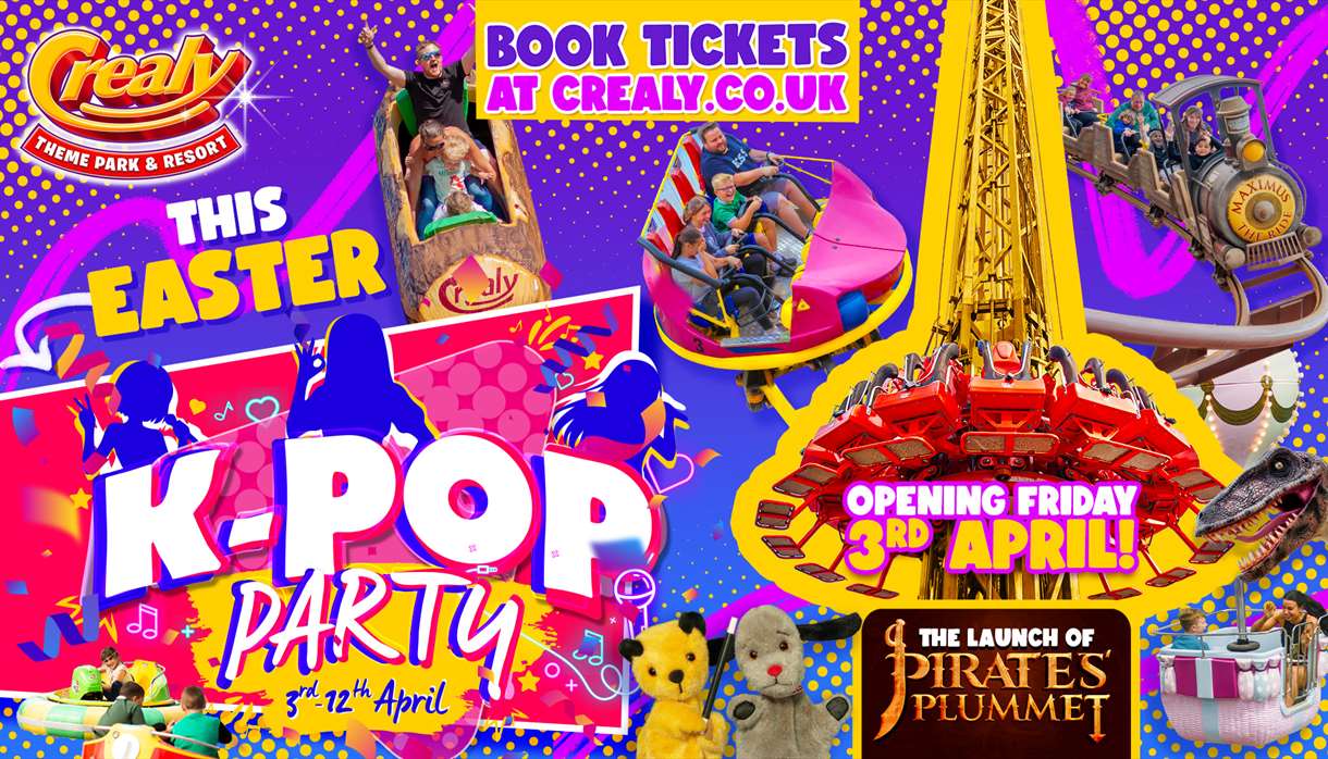Crealy Theme Park at Easter