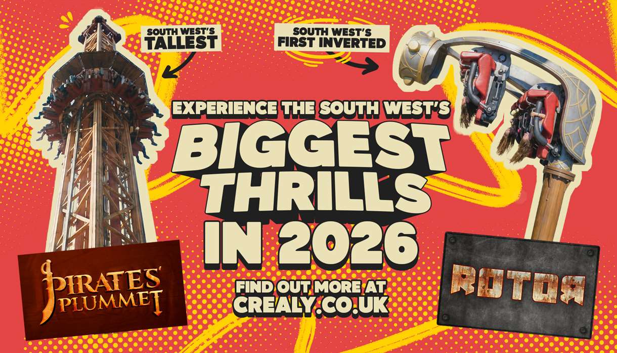 Big thrills at Crealy Theme Park