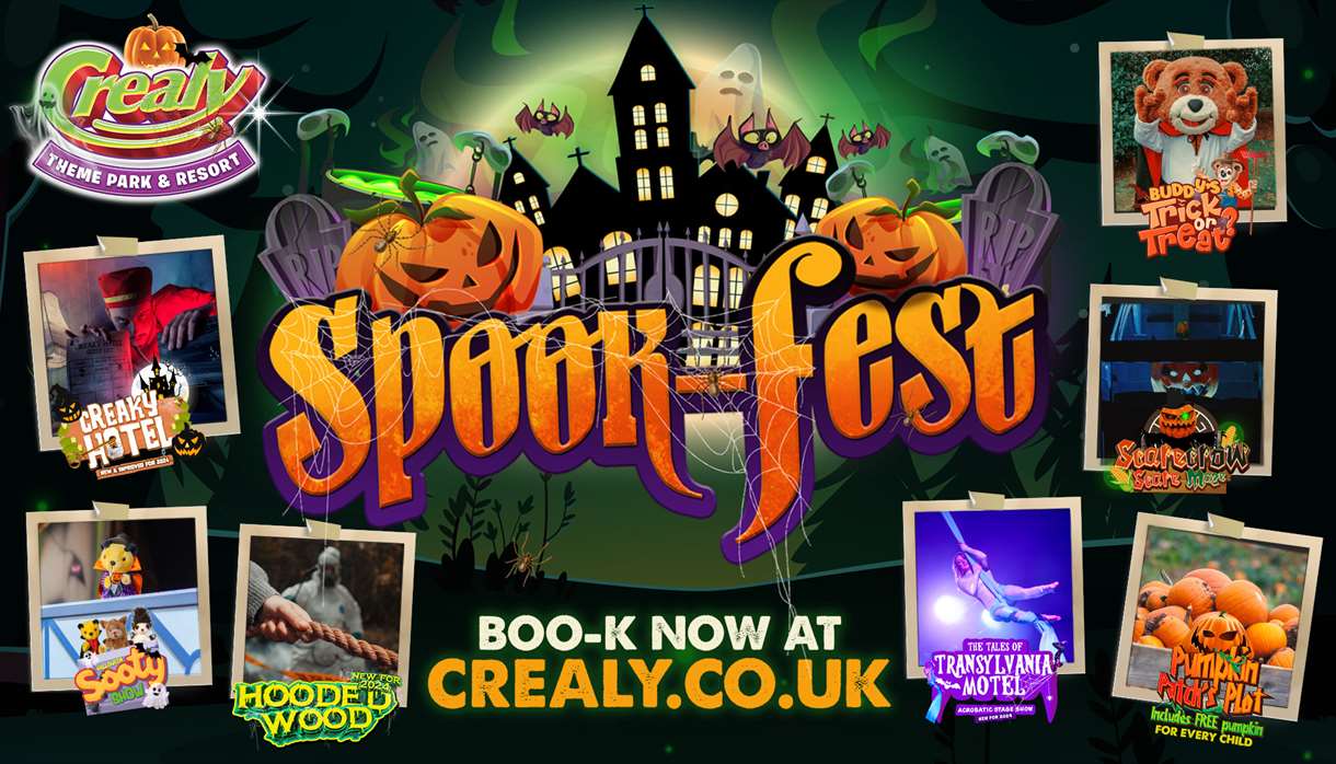 Spook-Fest at Crealy Theme Park