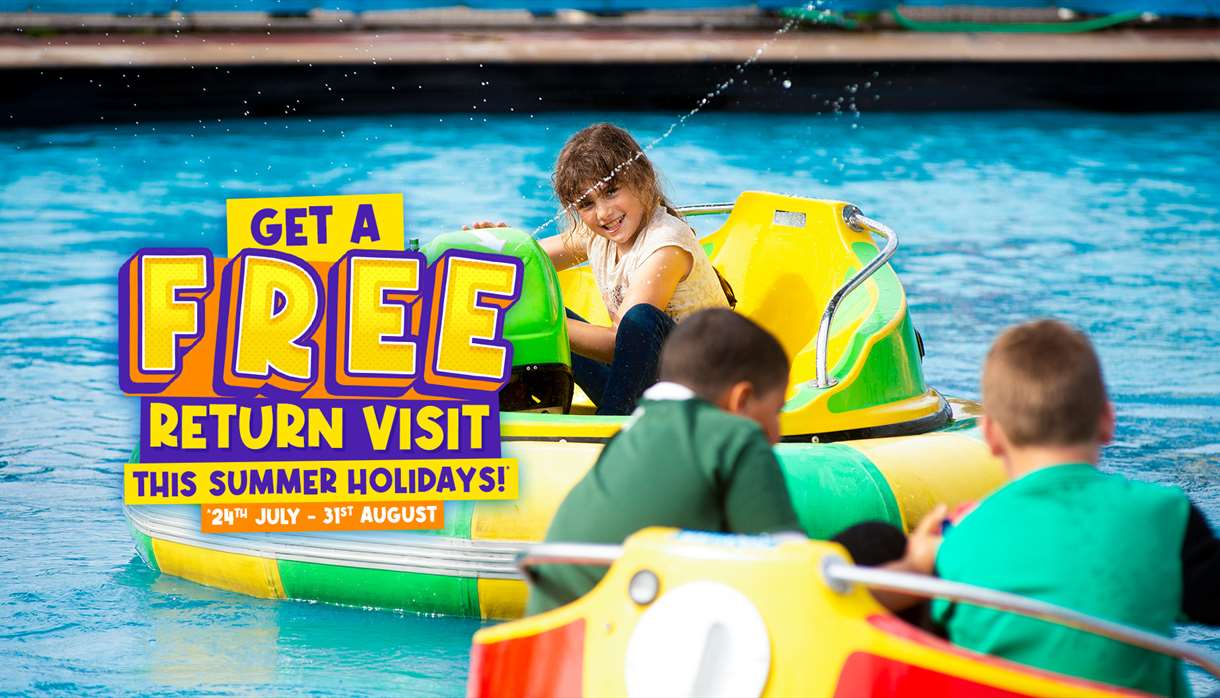 Free return visit to Crealy Theme Park this summer.