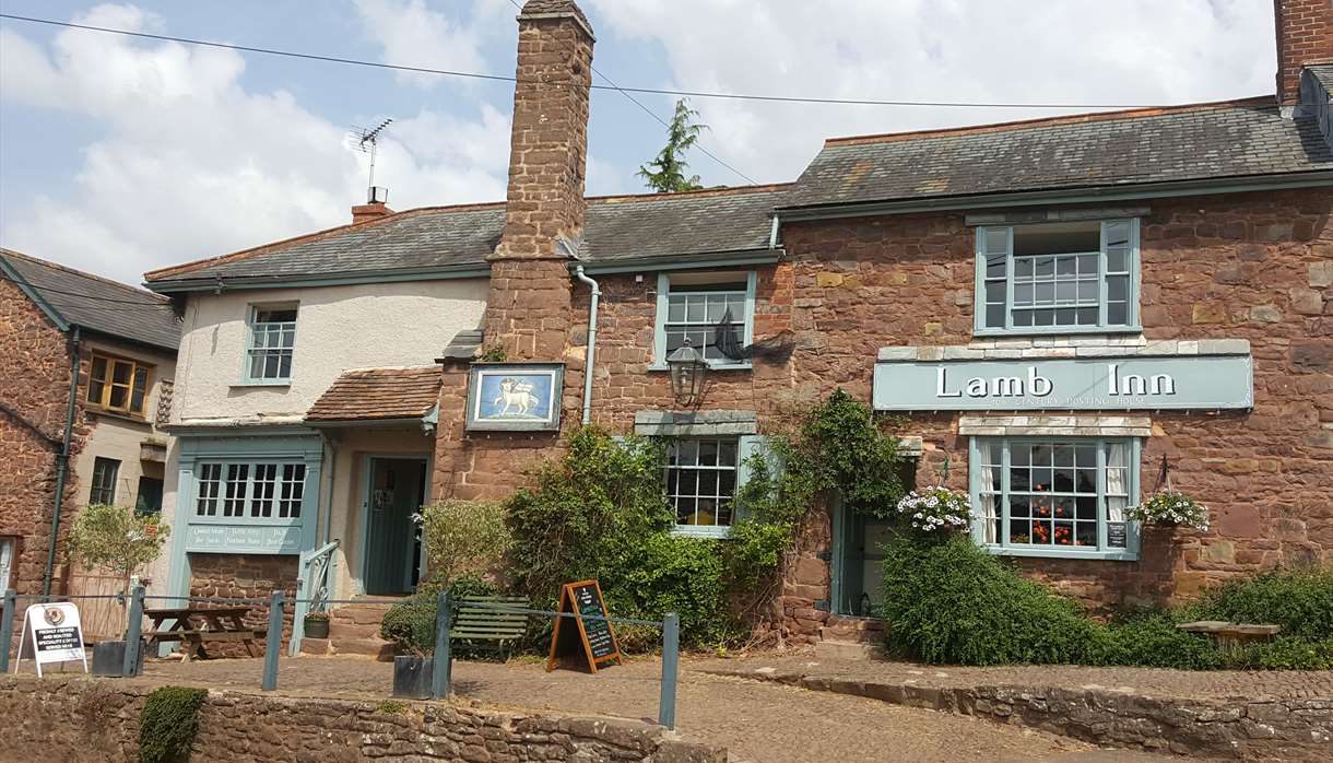 Front of The Lamb Inn