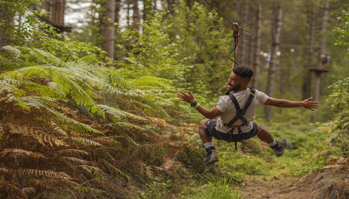 May half term at Go Ape Haldon