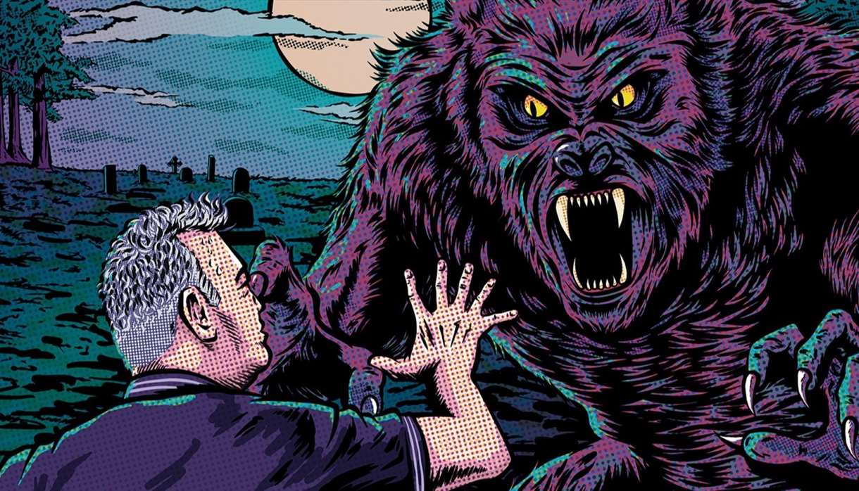 Stewart Lee vs The Man-Wulf