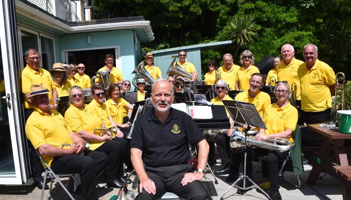 Crediton Town Band at the Quay