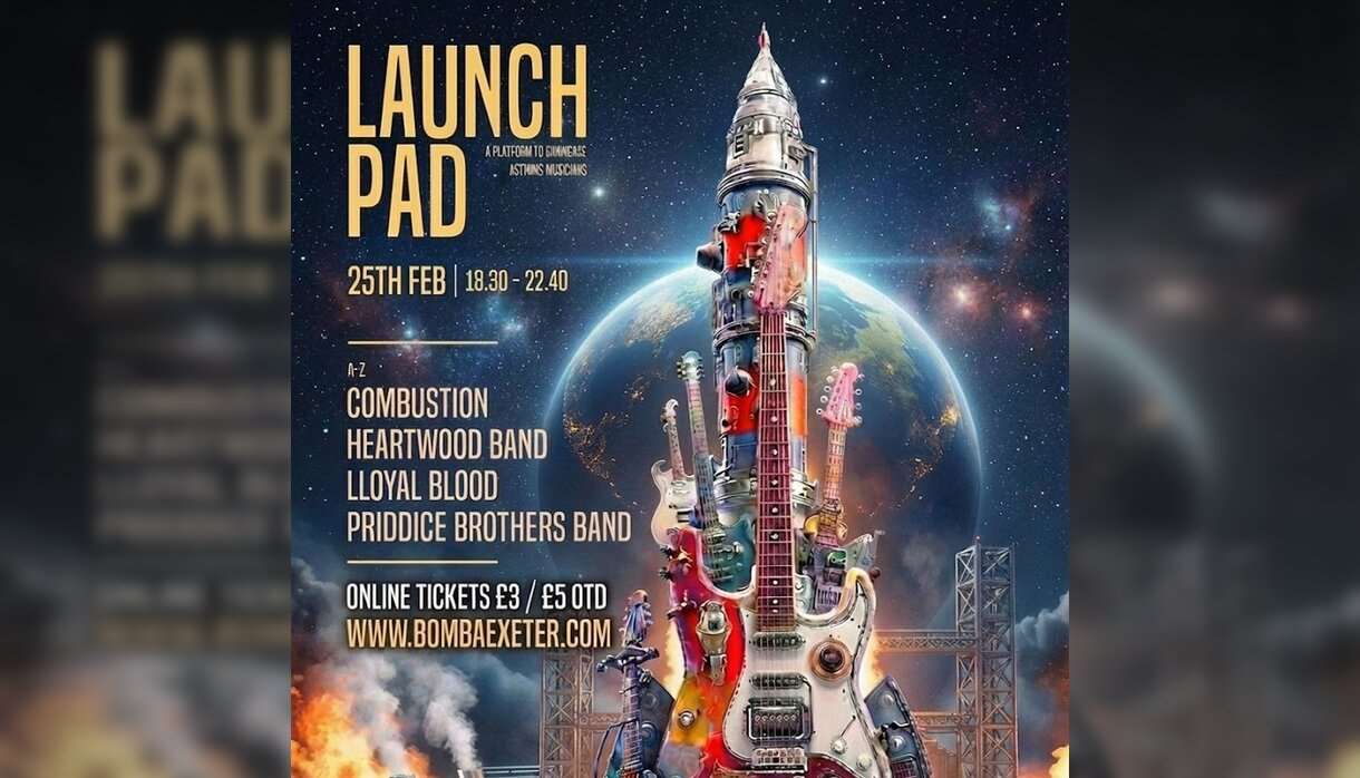 Launch Pad Live Band Night Bomba Exeter