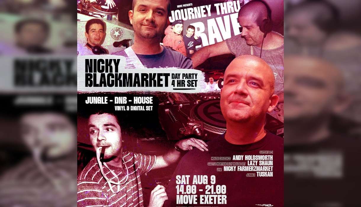 Nicky Blackmarket (4hr Set) - Day Party Journey Thru Rave