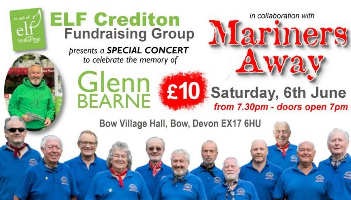 Glenn Bearne Memorial Concert Featuring Mariners Away