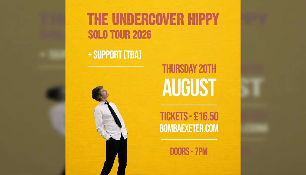 Bomba Live: The Undercover Hippy (Solo) Exeter