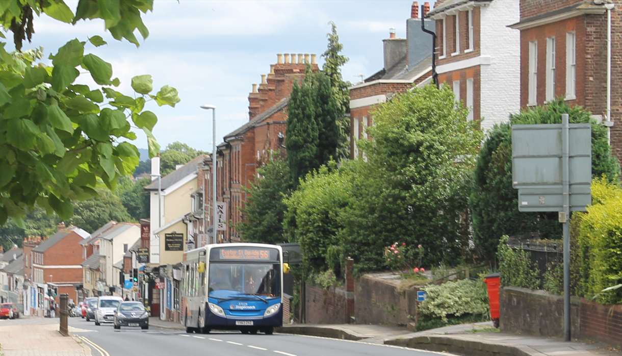 Stagecoach Exeter in the High Street