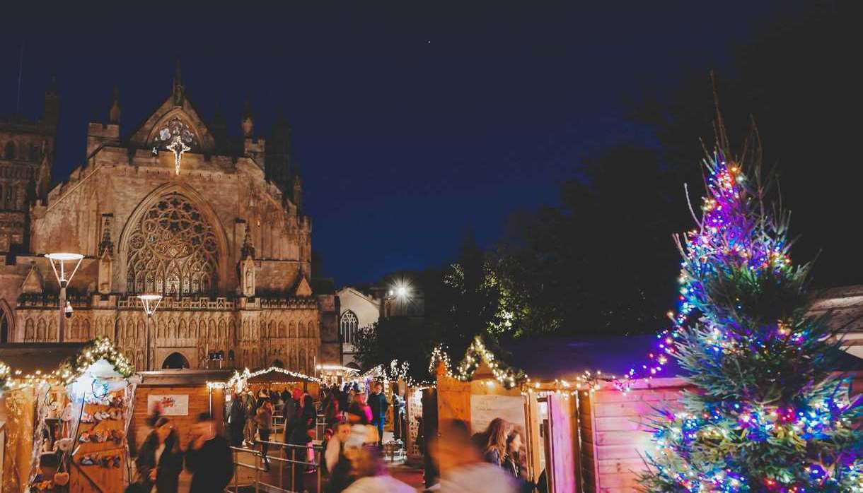 Exeter Canal Cruise & Cathedral Christmas Market