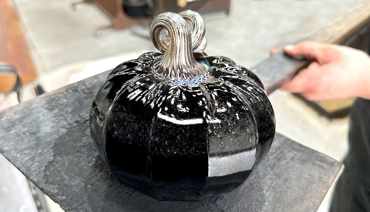 Halloween Glass Pumpkin Workshop