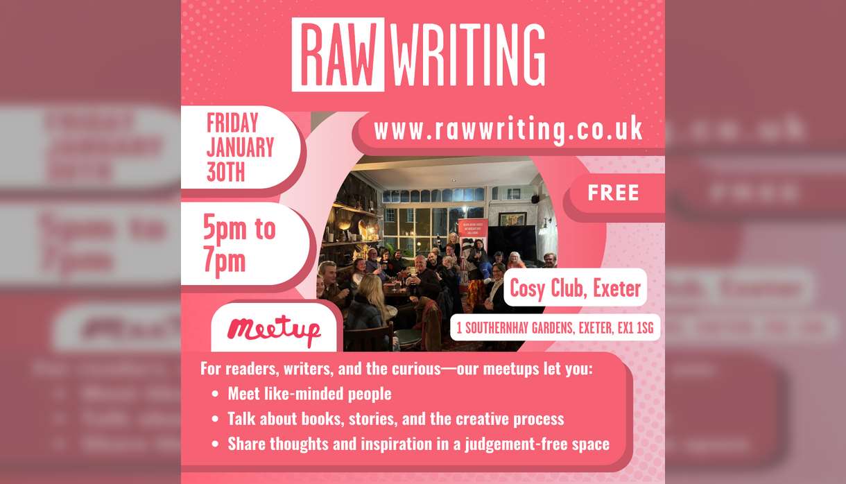 Raw Writing Meetup - For anyone who loves to read or write!