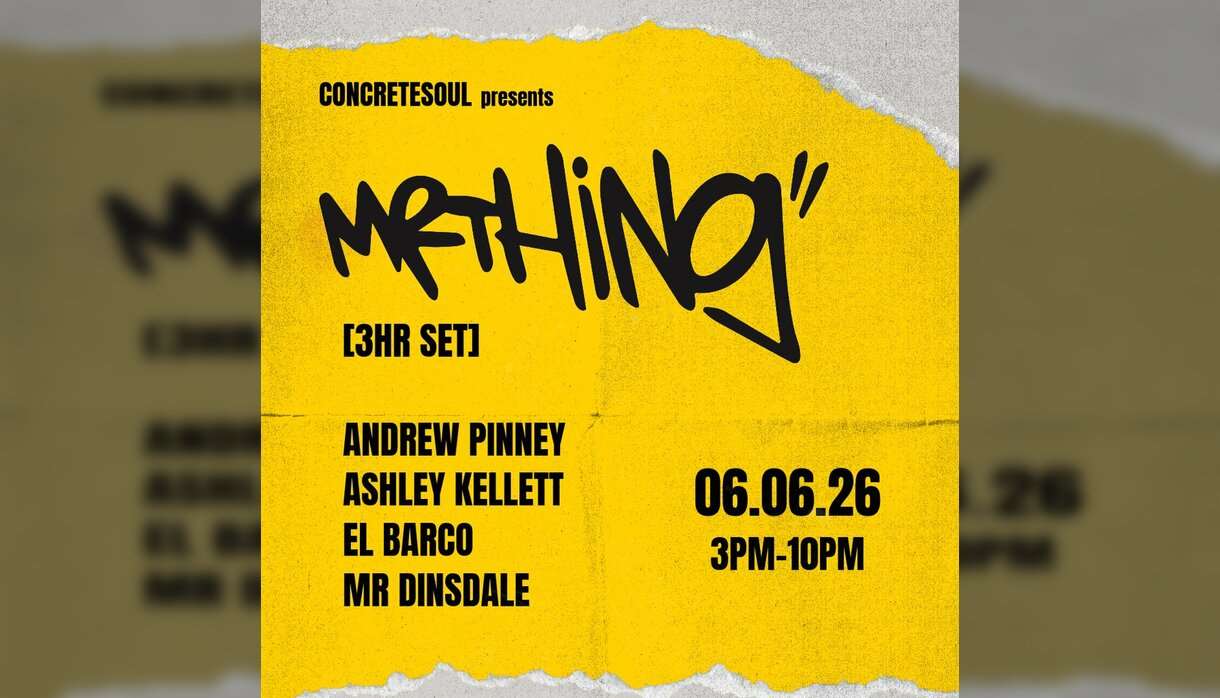 ConcreteSoul presents: MR THING (3hr set) Bomba Exe