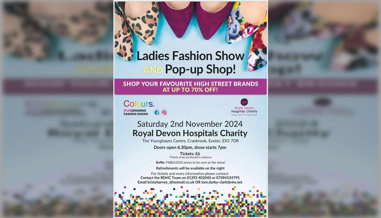 Ladies Fashion Show and Popup Shop Family in Exeter, Exeter Visit